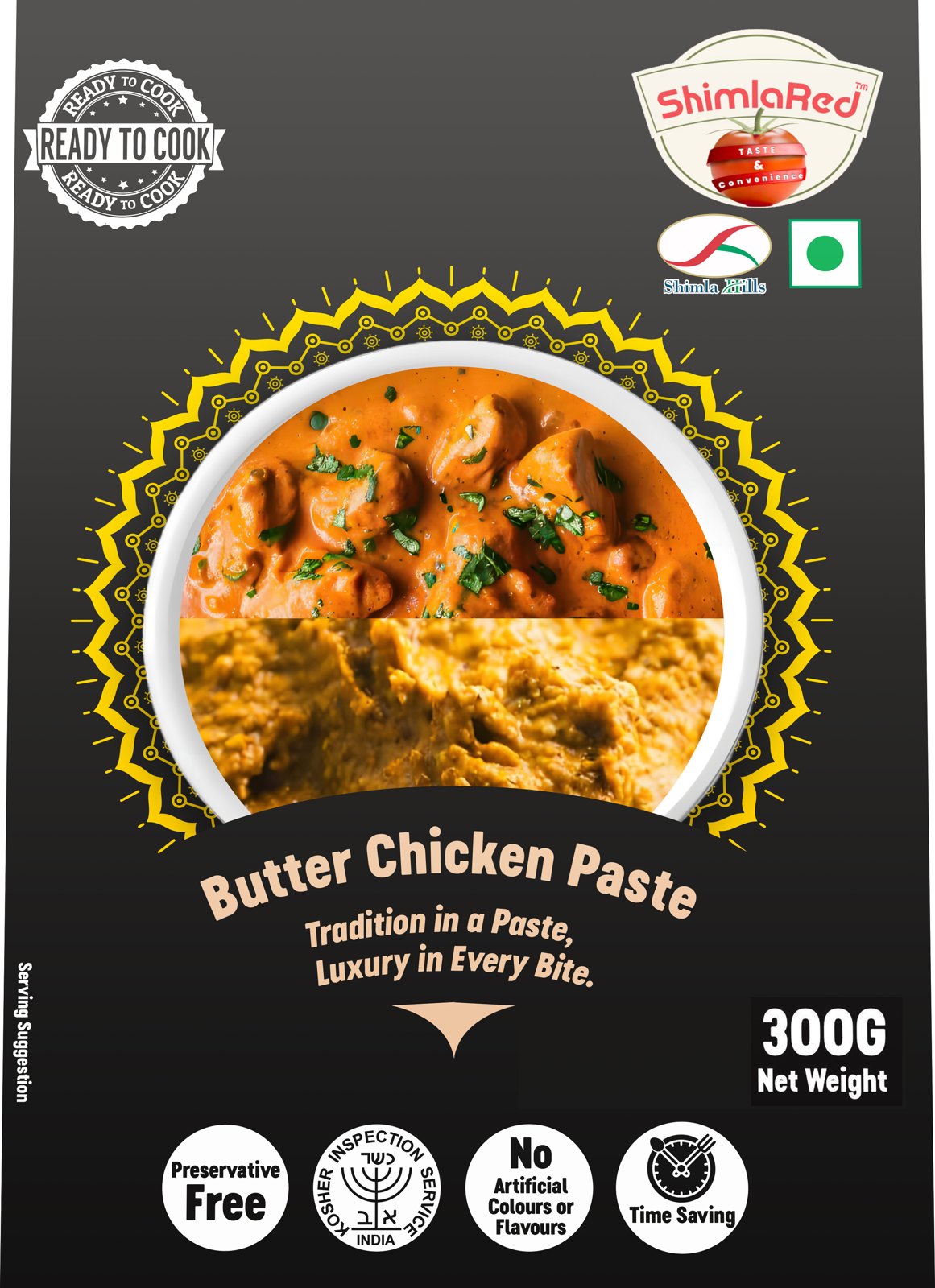 Butter Chicken Style Paste tasteroots product pack